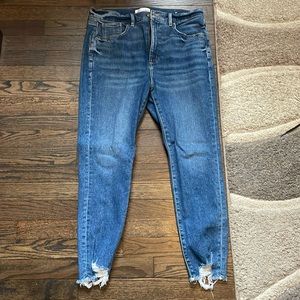 LOFT HIGH WAISTED JEANS